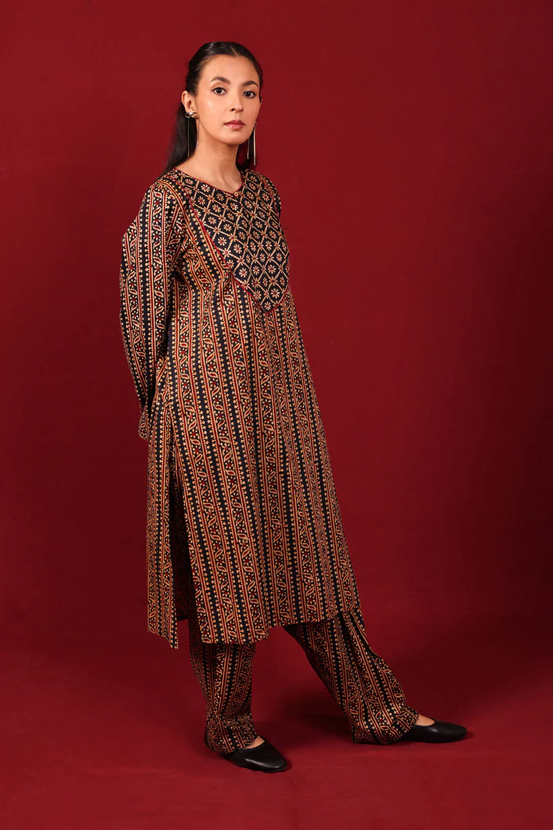 Printed Mysore 2 Piece - Image 4