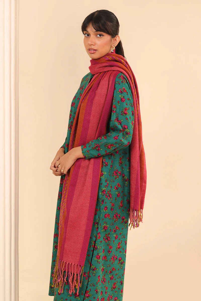 Yarn dyed Shawl - Image 9