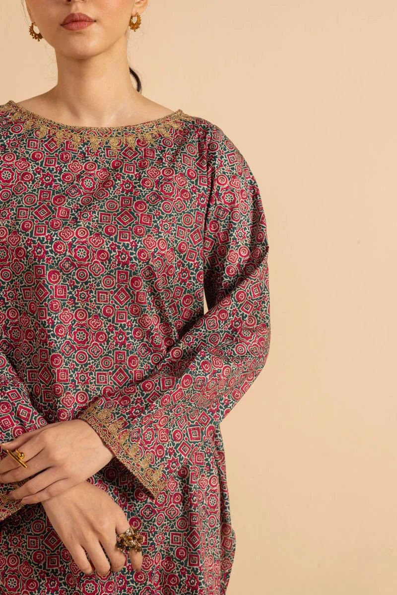 Bagru Embroidered 2-Piece - Image 7