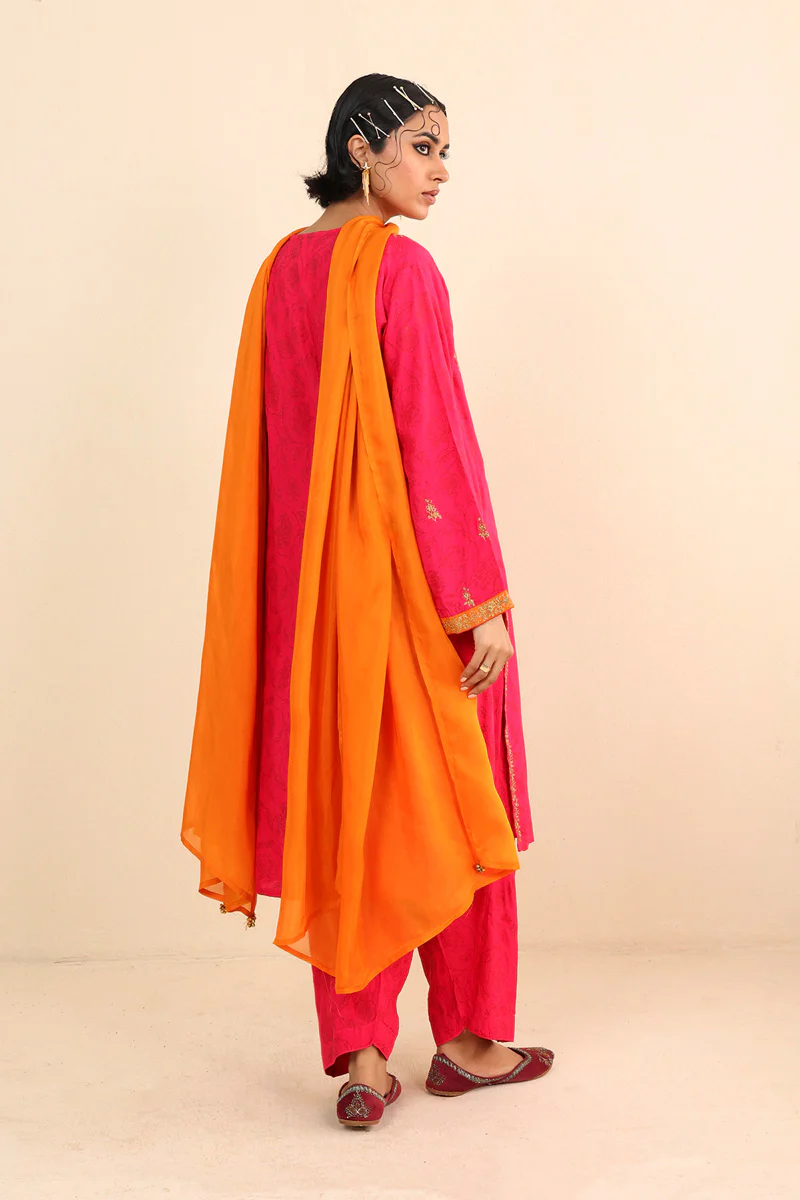 Vibrant Bahar Bano 3 Piece - Image 6
