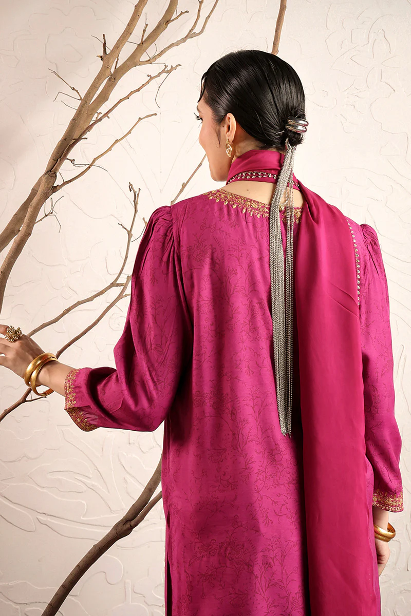 Bahar Bano 3 Piece Suit - Image 6