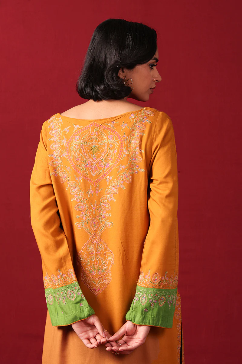Tasseled Chaar Kali 2 Piece - Image 11
