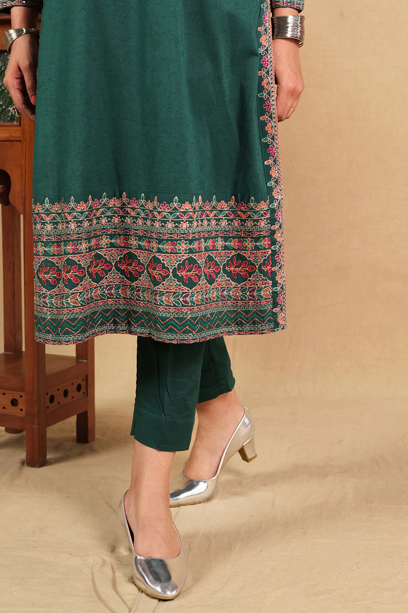 Embroidered Linear Miniature 2 Piece - Image 5