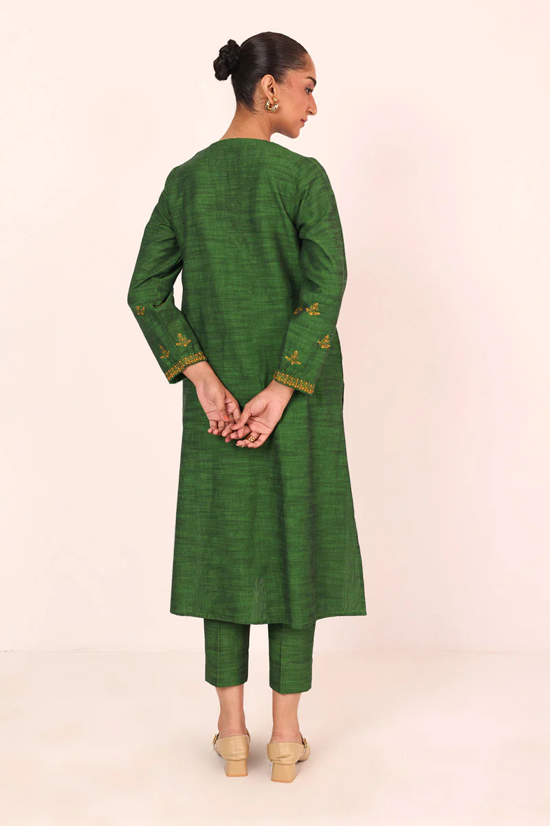 Embroidered Nursitan 2 Piece - Image 4