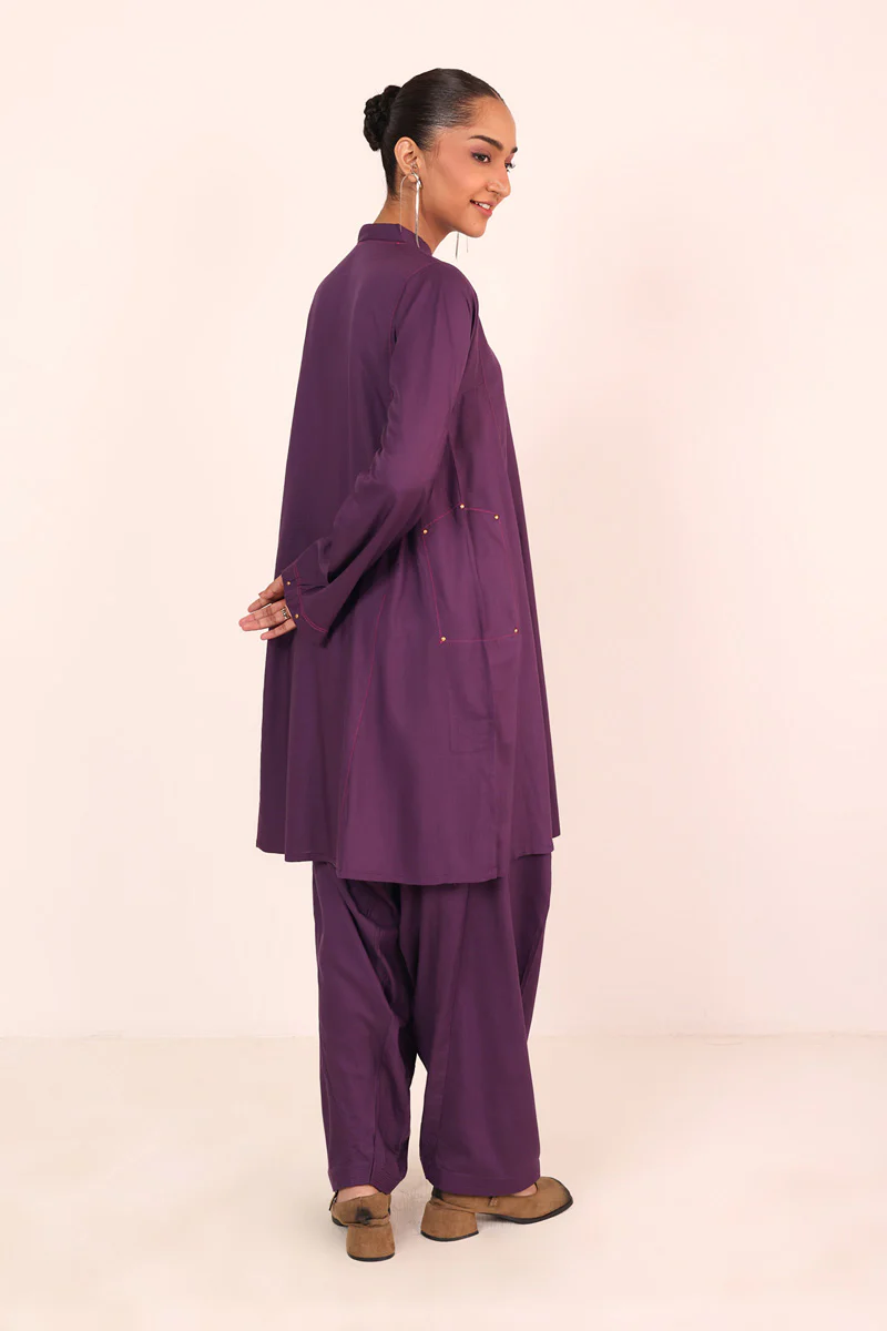Panelled Viscose Vibe 2 Piece - Image 6
