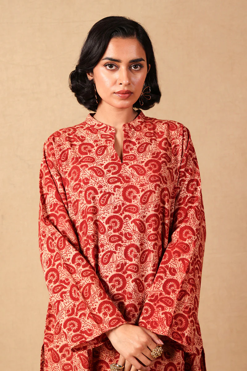 Mahi Mehr Ajrak Twin-Piece - Image 2