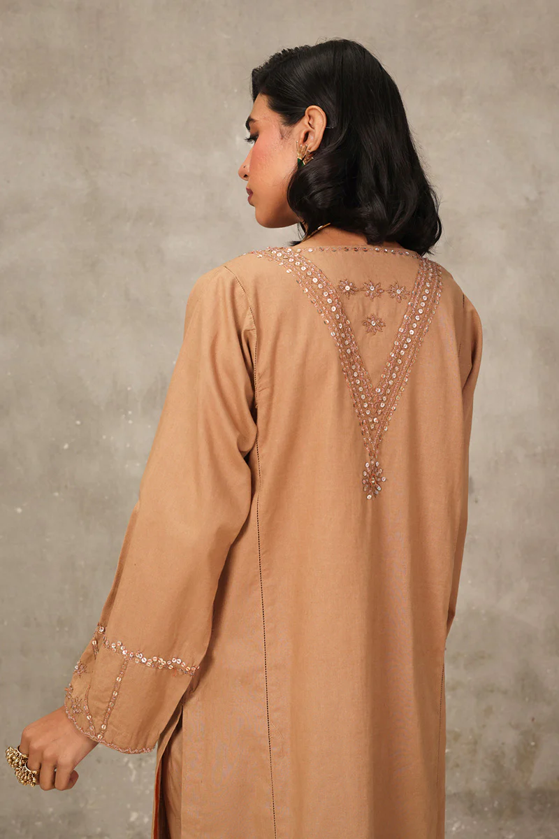 Panelled Night Folks Kurta 2 Piece - Image 7