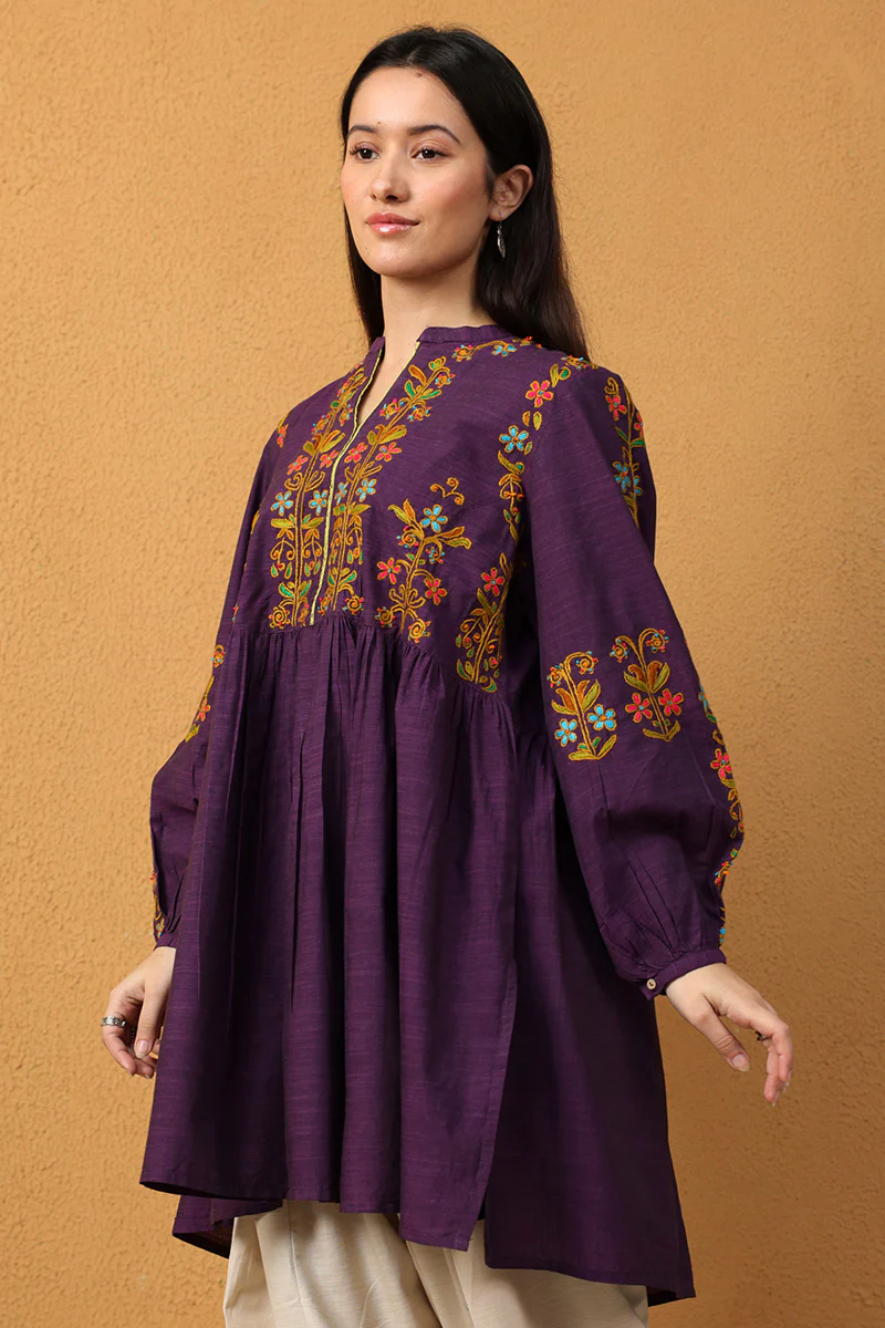 Jamil Gathered Shirt - Image 5