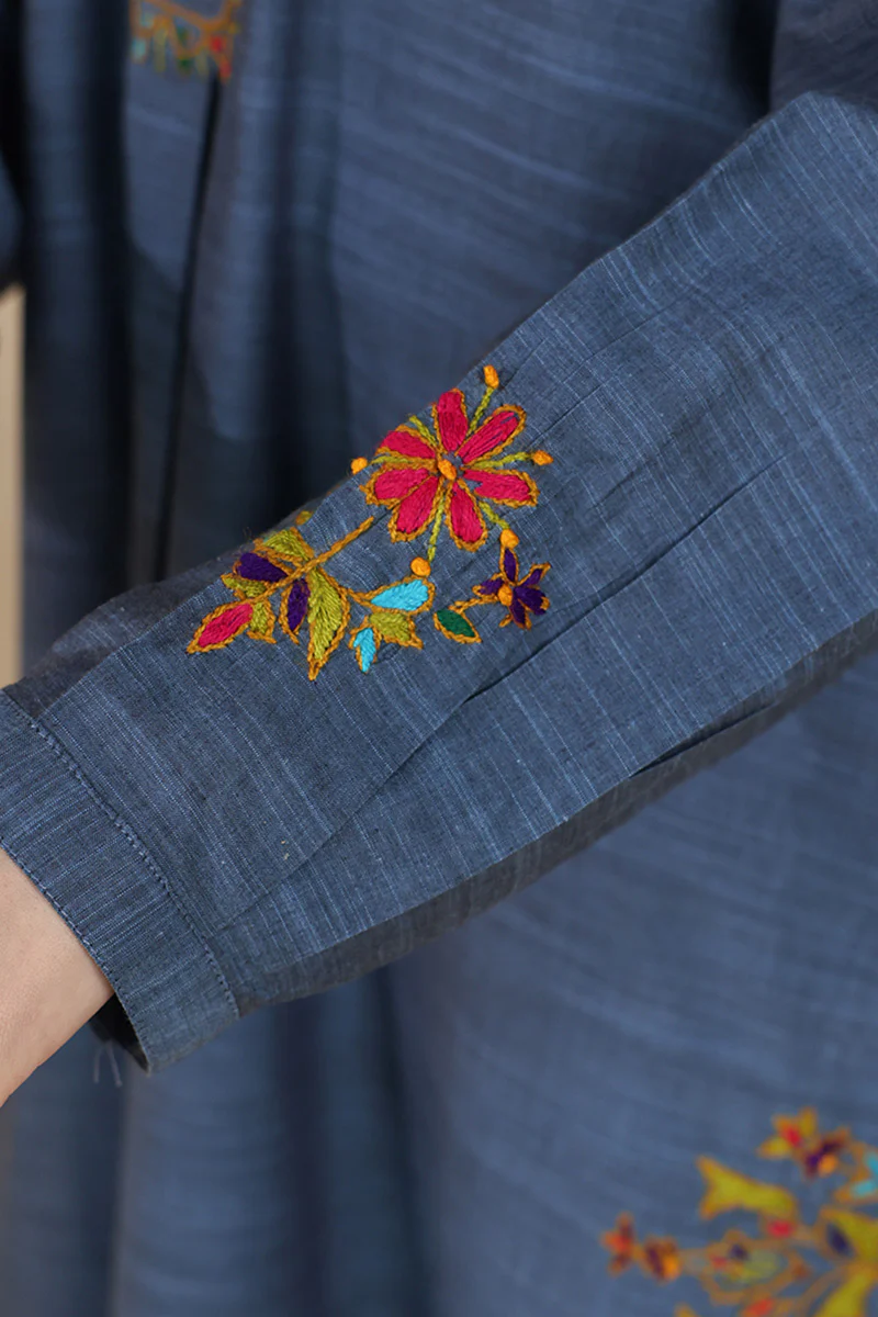 Hand-Embroidered Jamil Shirt - Image 7