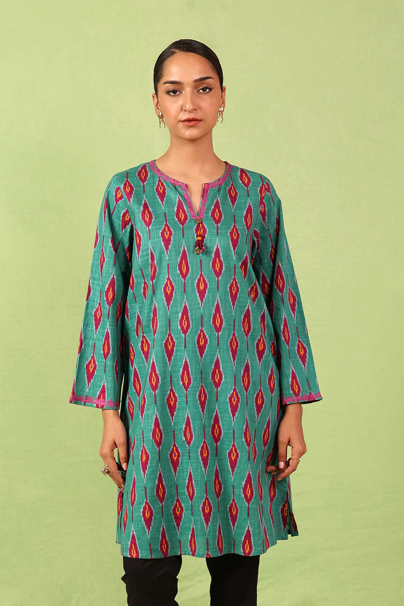 Timeless Weave Kurti - Image 4