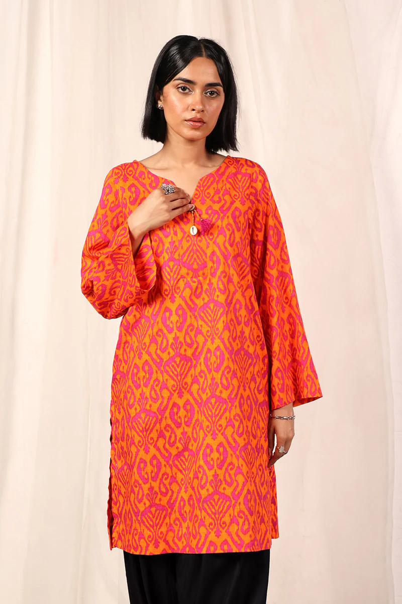 Timeless Weave Tassel Shirt - Image 4