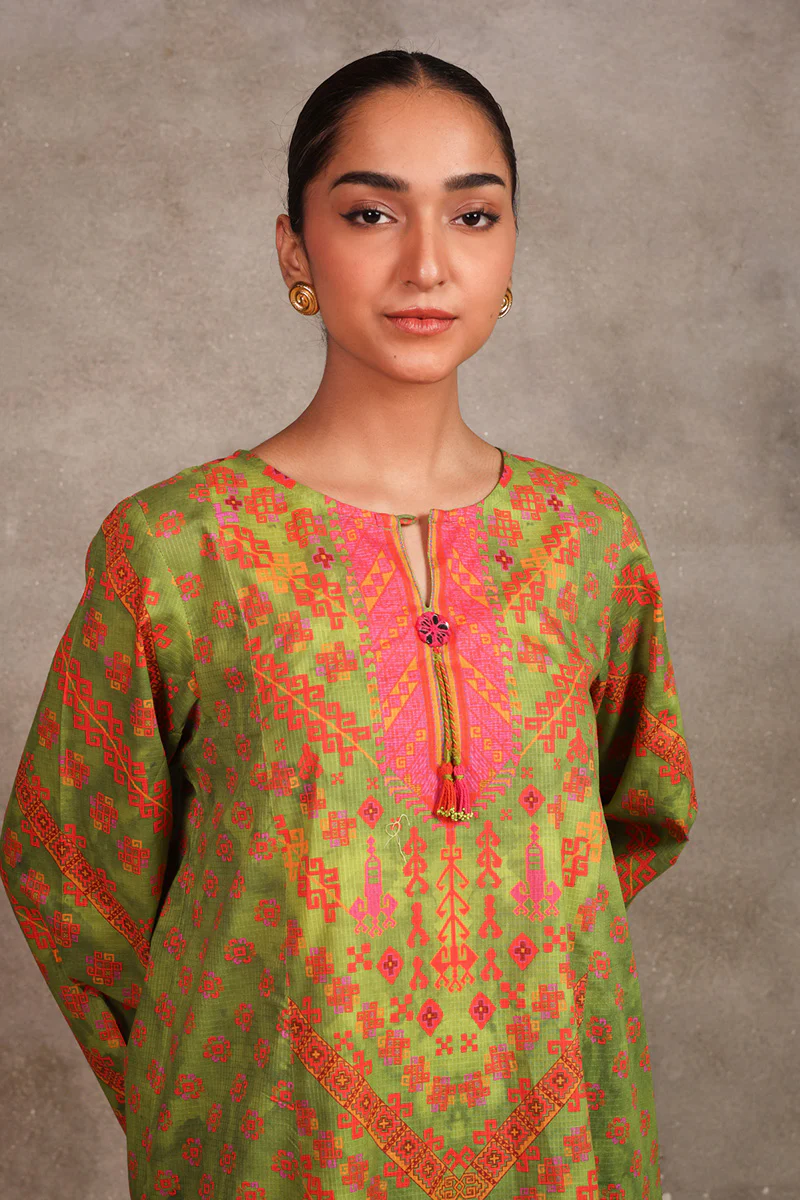 Tasseled Jigsaw Kurti - Image 7