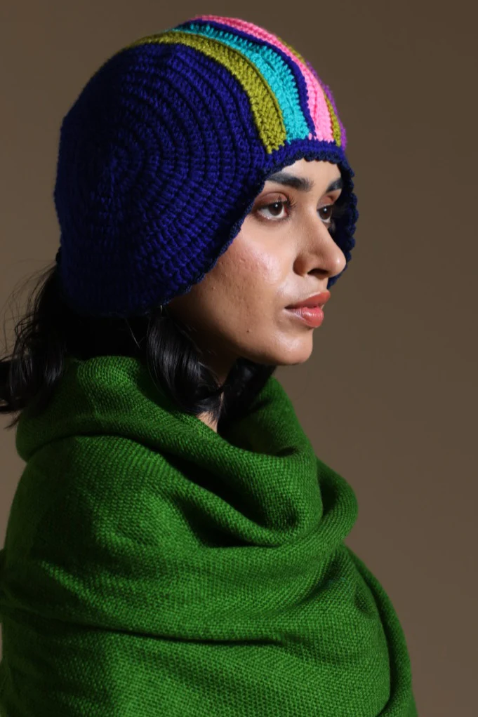 Crochet Helmet Cap - Image 4