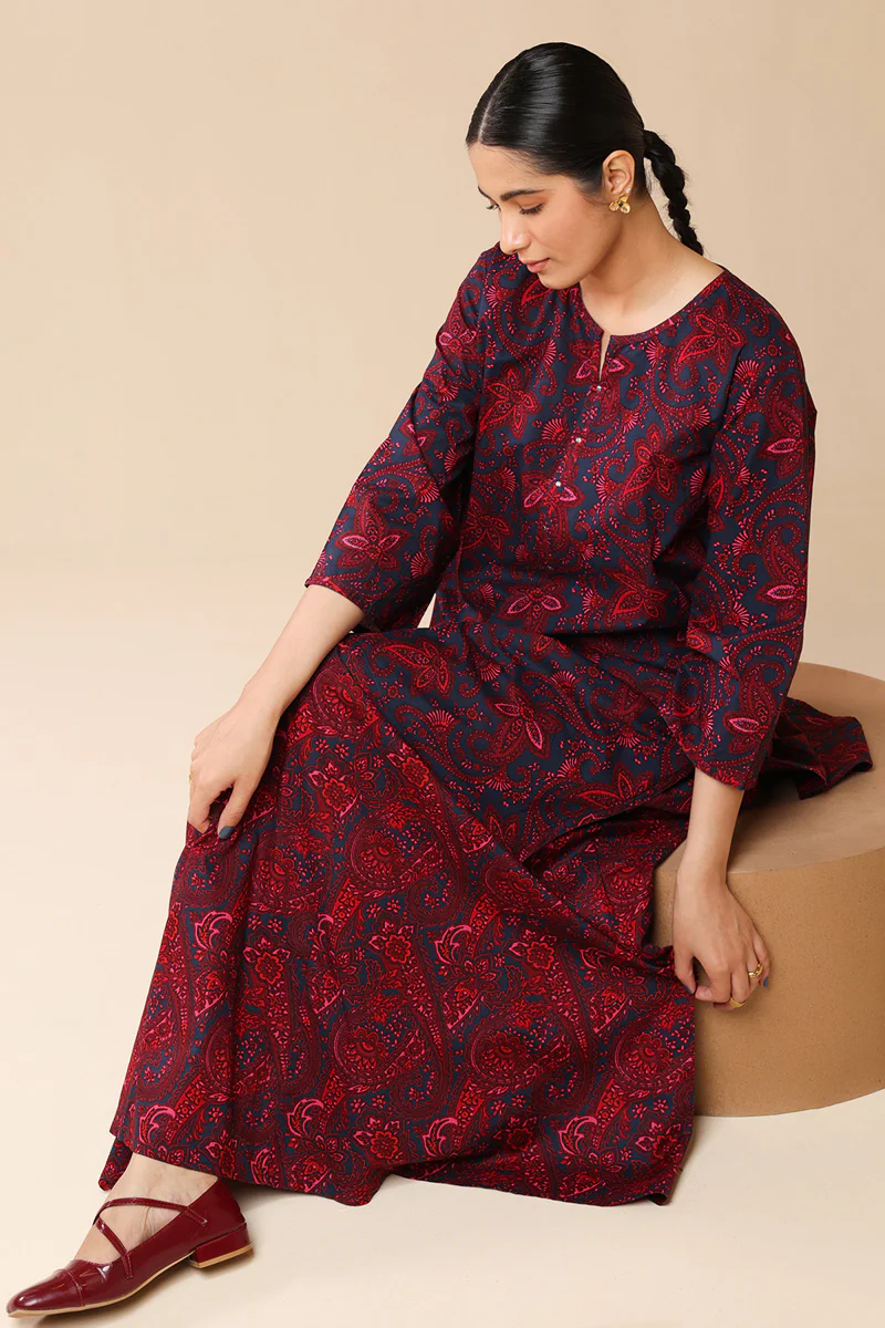 Paisley Pop Mukaish Set - Image 8