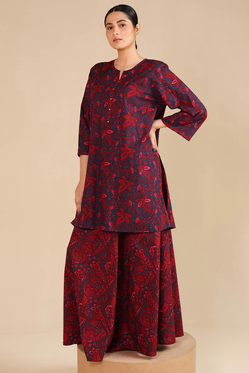 Paisley Pop Mukaish Set - Image 9