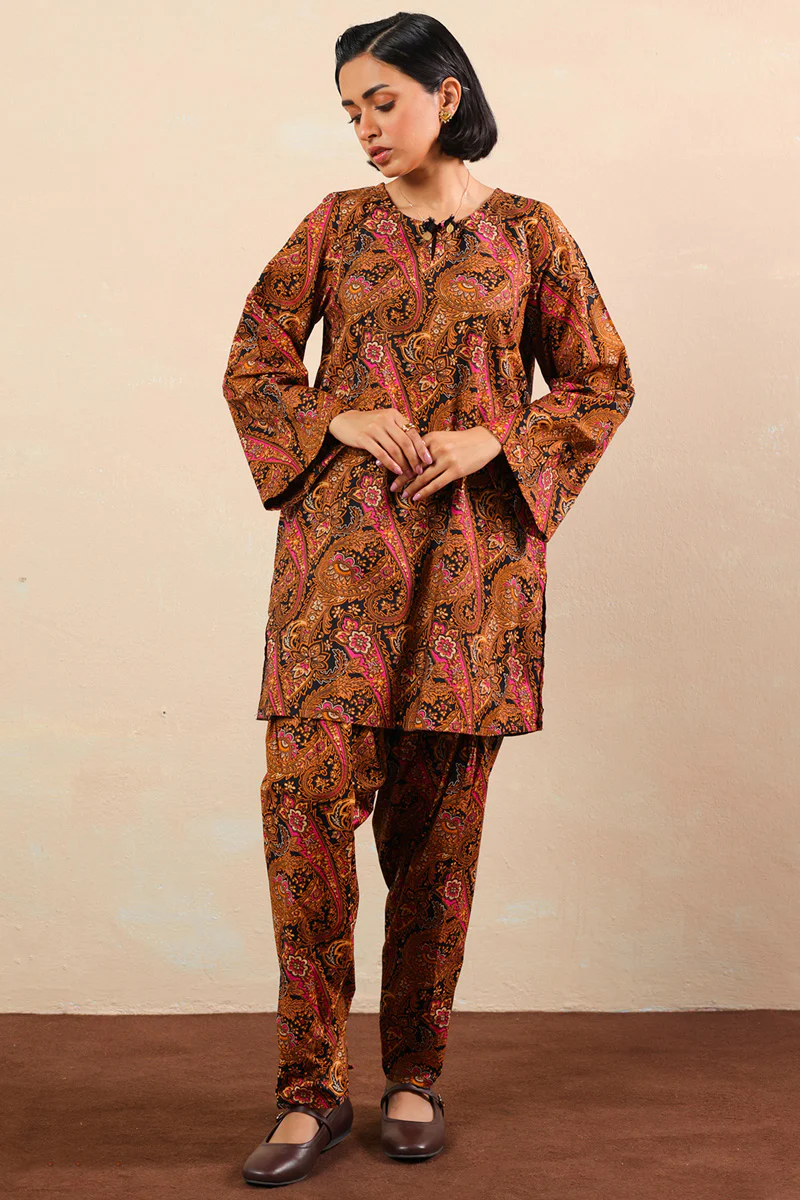 Paisley Pop Printed Co-Ord Set - Image 2