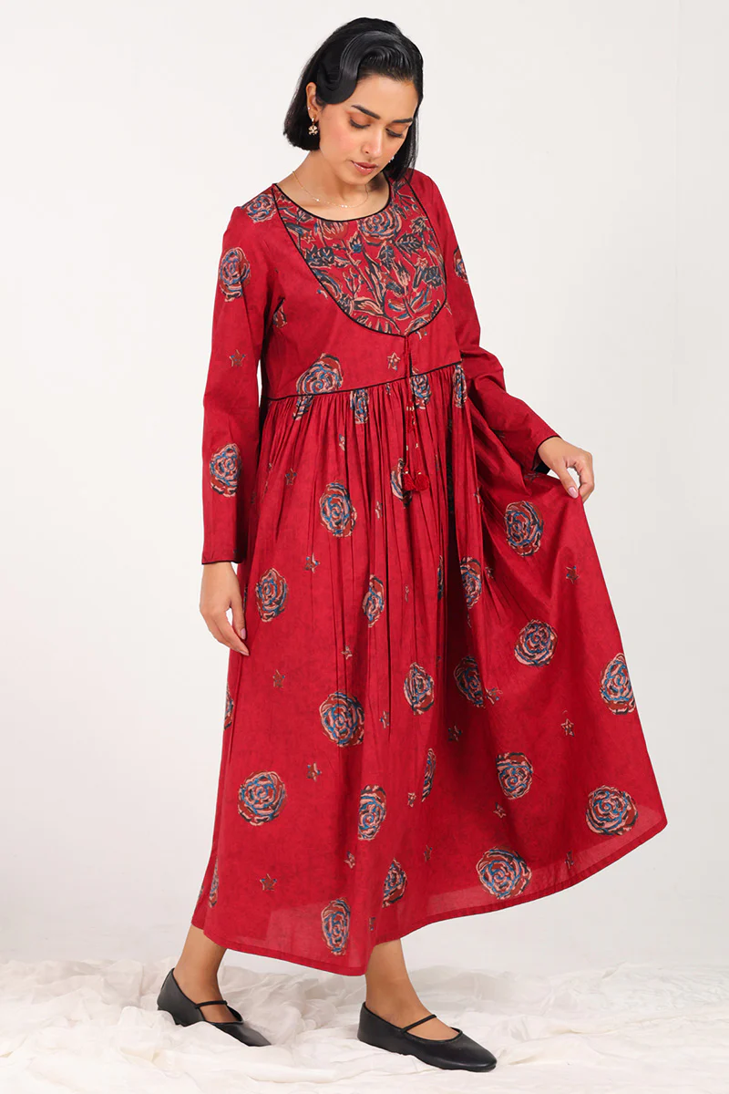 Ajrak Anarkali Dress - Image 13