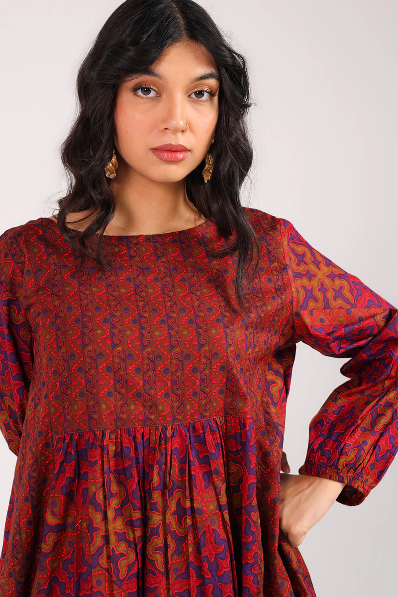 Shyrdak Printed Cascade Duo-Set - Image 2