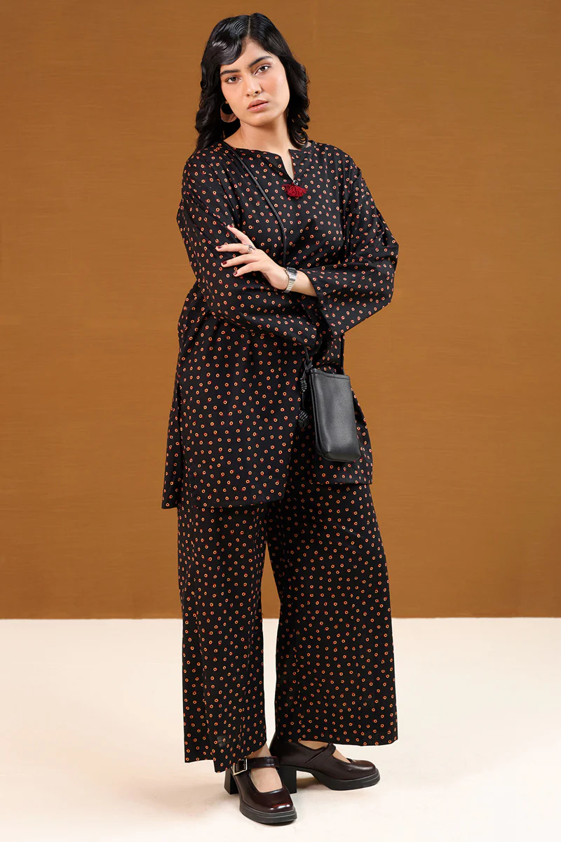 Rang-E-Ajrak Printed Set - Image 3