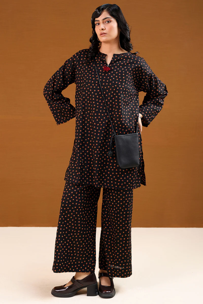 Rang-E-Ajrak Printed Set - Image 4