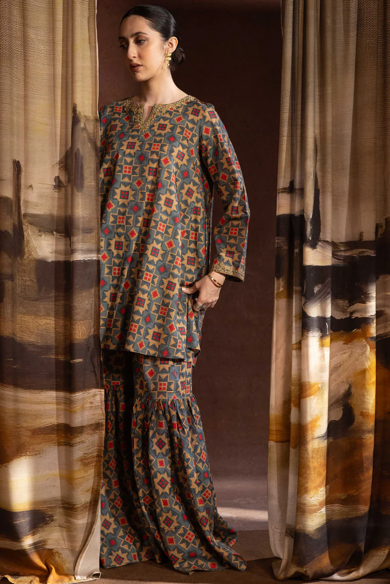 Woven Stories Gharara Set - Image 16