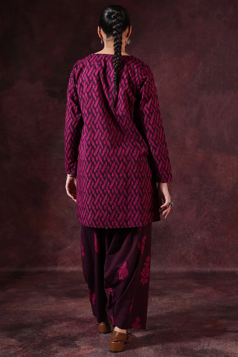 Ikkat Whisper Co-Ord Set - Image 17