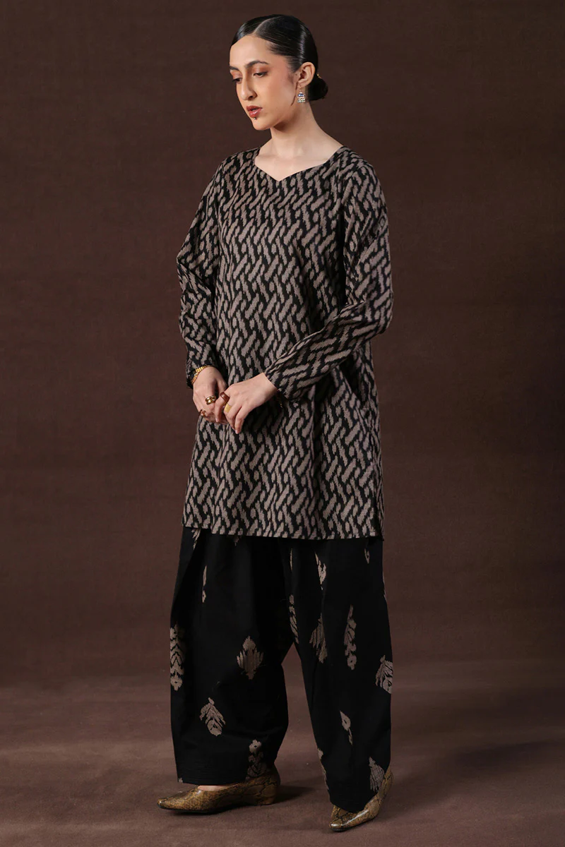 Ikkat Whisper Co-Ord Set - Image 4