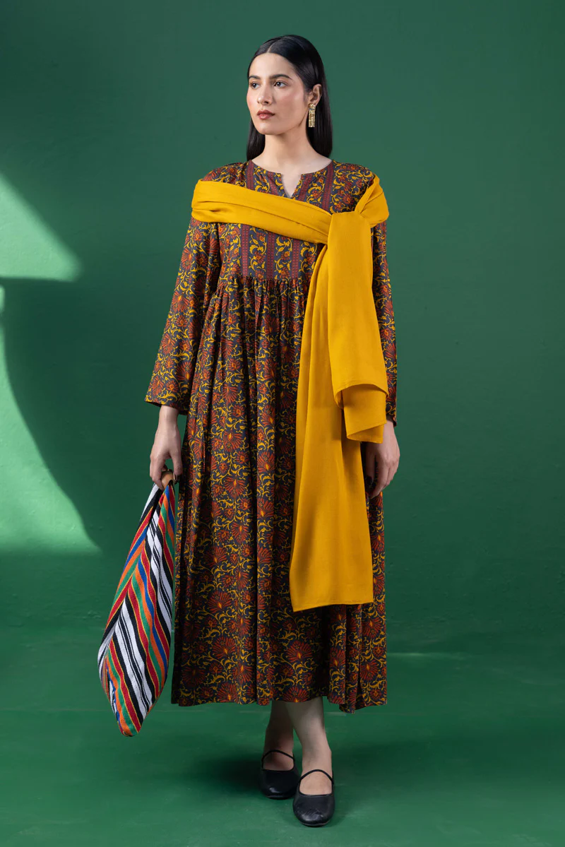 Rani Bagh Flowy Dress
