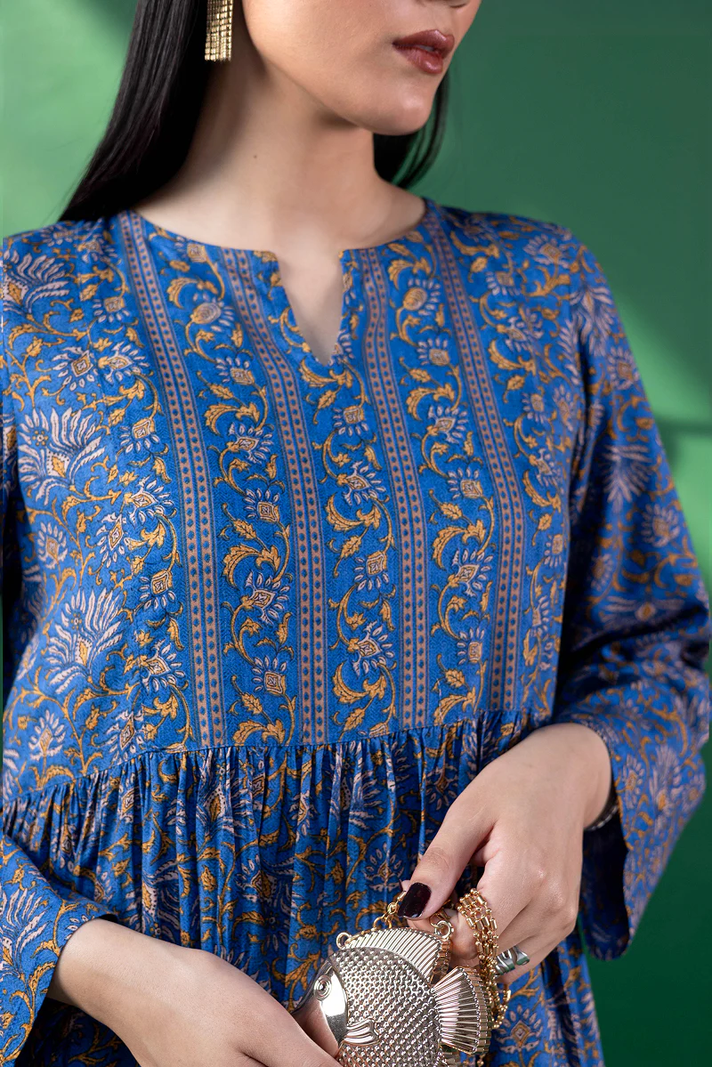 Rani Bagh Flowy Dress - Image 12