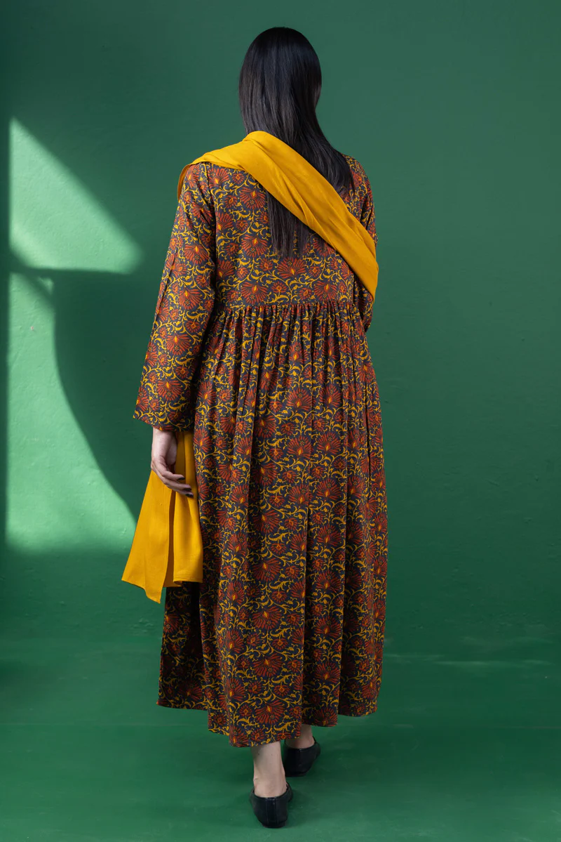 Rani Bagh Flowy Dress - Image 5
