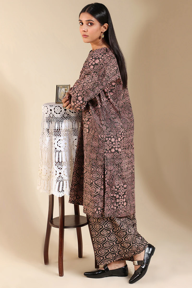 Ajrak Noir Tassel Trail Set - Image 4