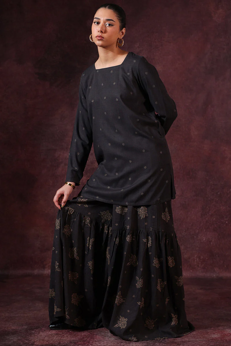 Cupid Rose Gharara Set