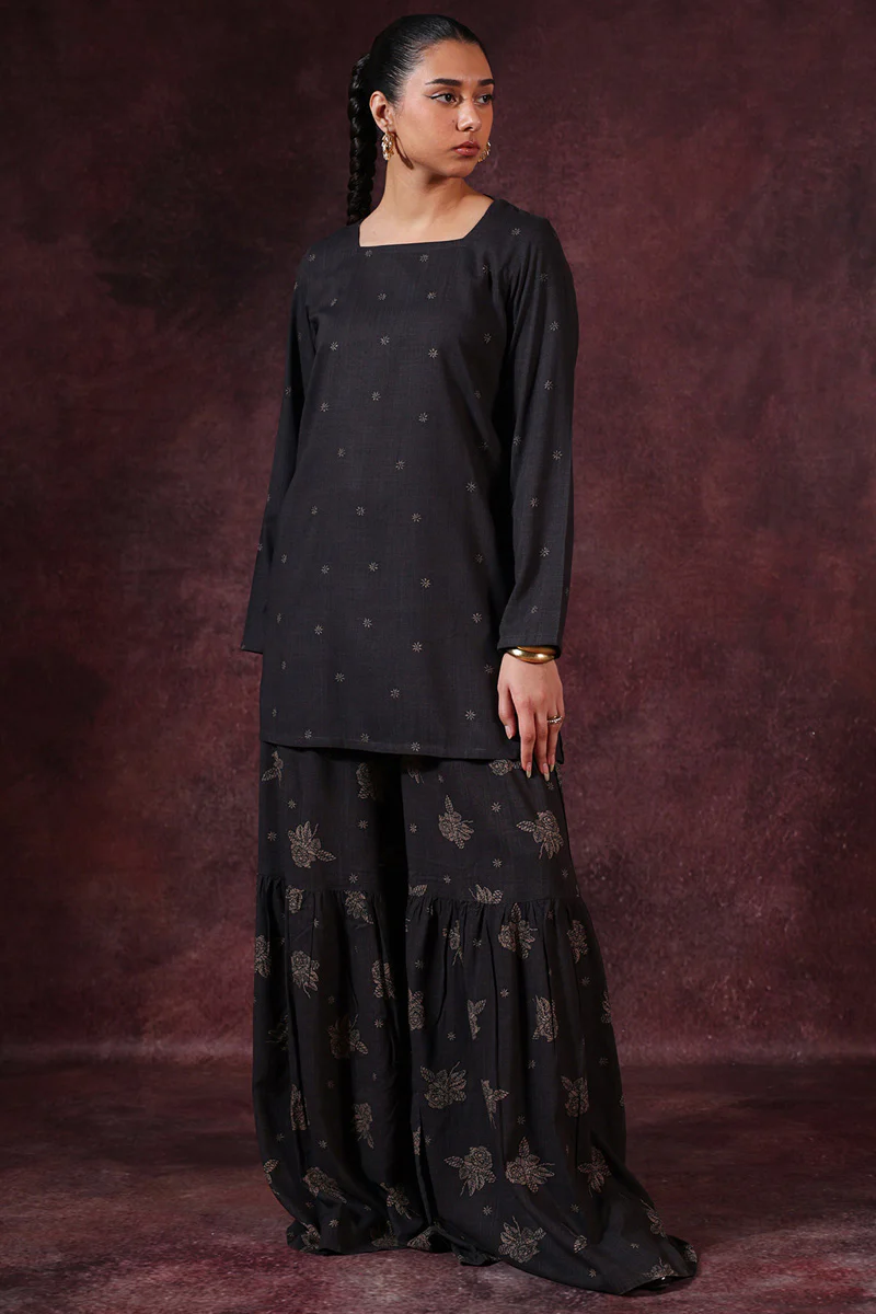 Cupid Rose Gharara Set - Image 2
