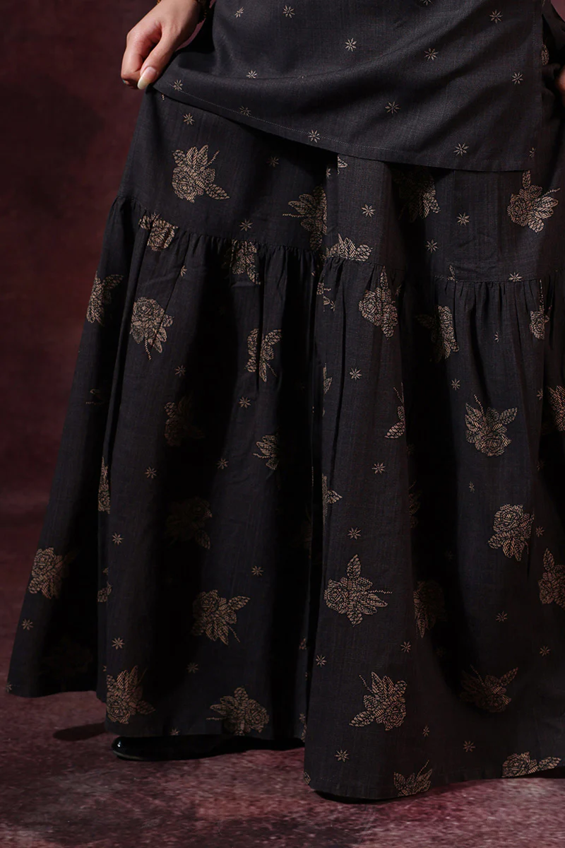 Cupid Rose Gharara Set - Image 3
