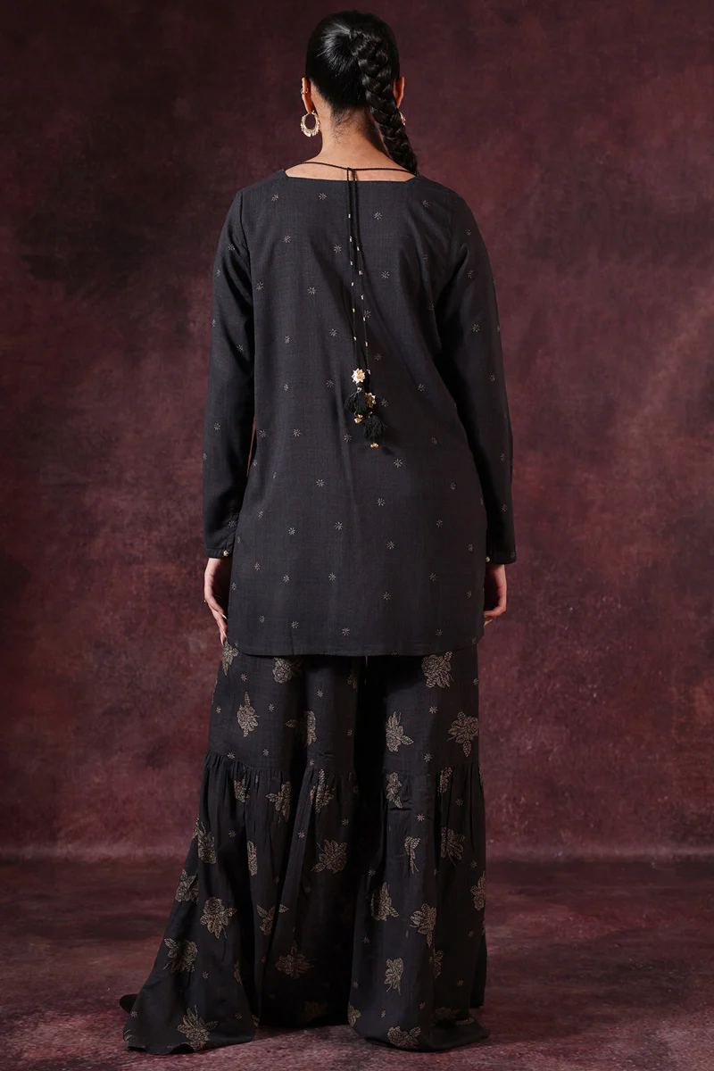 Cupid Rose Gharara Set - Image 6