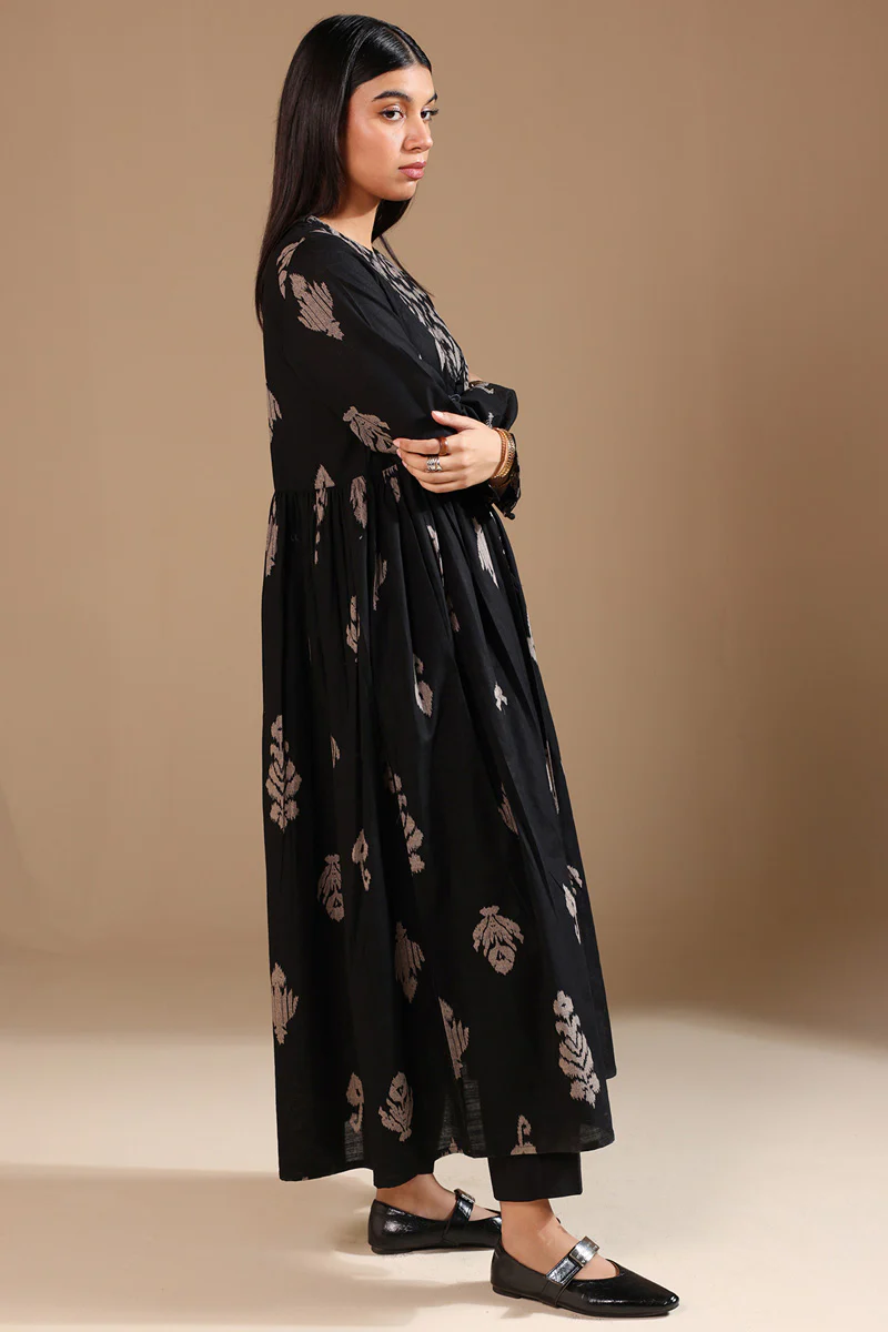 Ikat Flare Poem Dress - Image 10