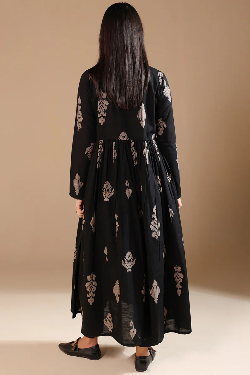 Ikat Flare Poem Dress - Image 11