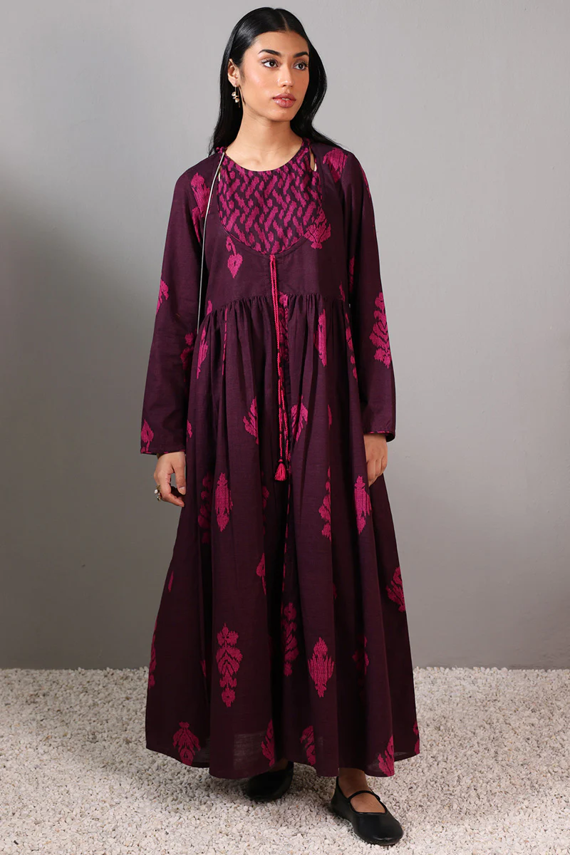 Ikat Flare Poem Dress - Image 2