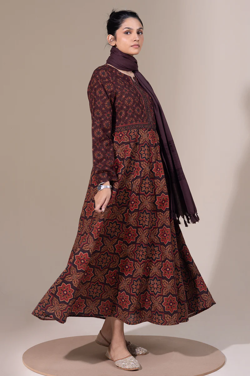 Thai Block Flared Dress - Image 12