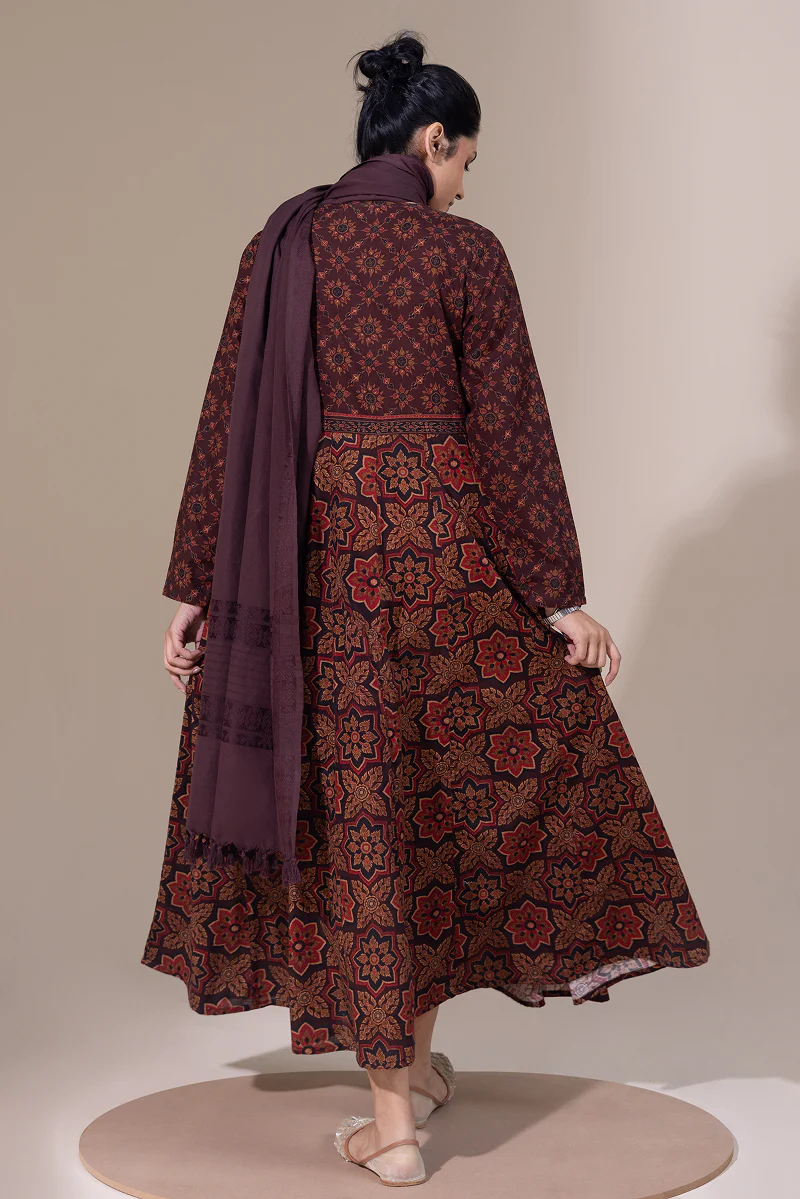 Thai Block Flared Dress - Image 16