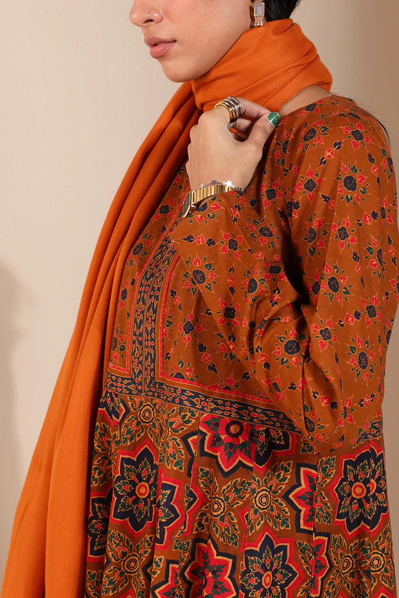 Thai Block Flared Dress - Image 3