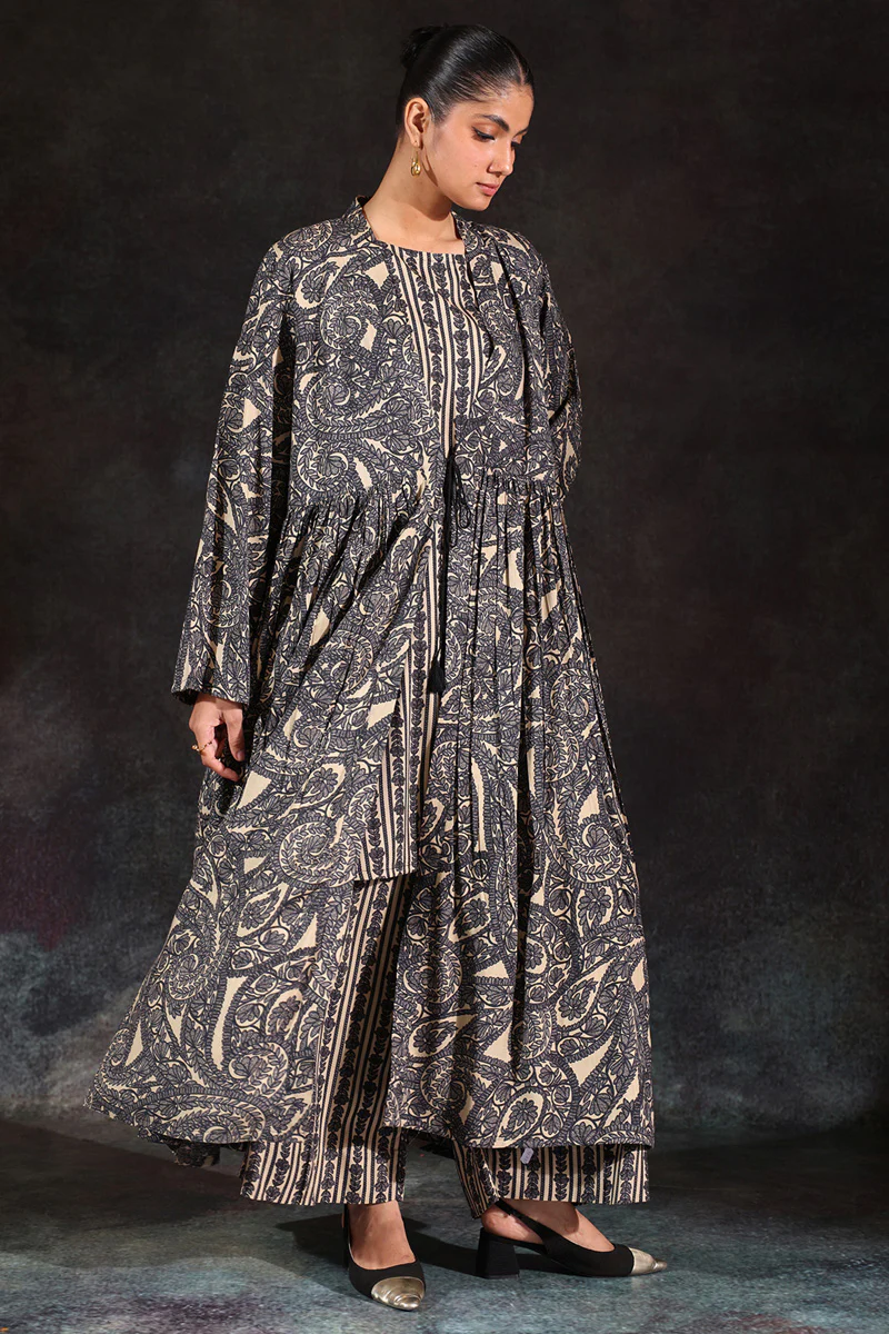 Aari Paisley 3-Piece Jama Set - Image 4