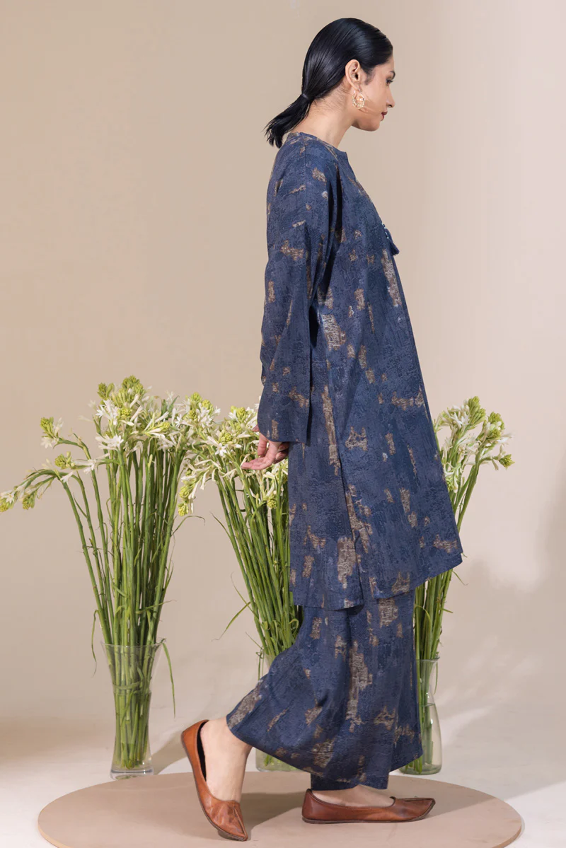 Denim Bleach Co-Ord Set - Image 3