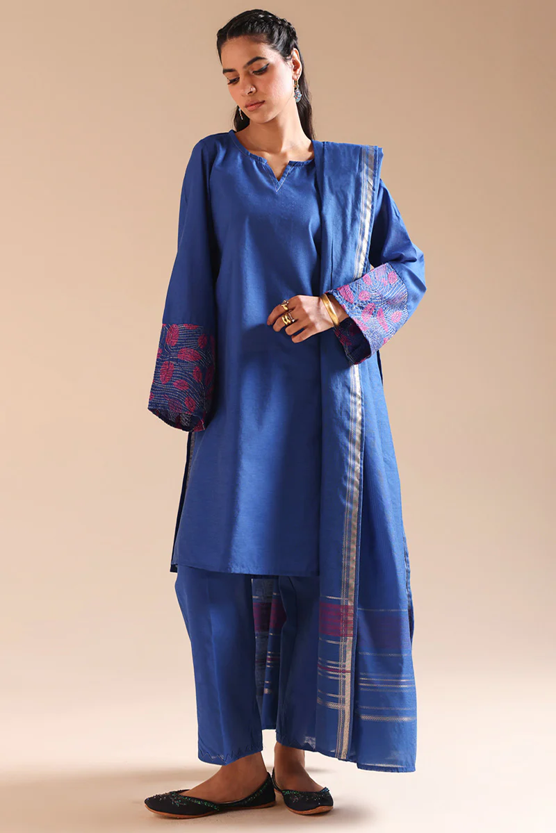 Weave Story Lurex 3-Piece Suit - Image 4