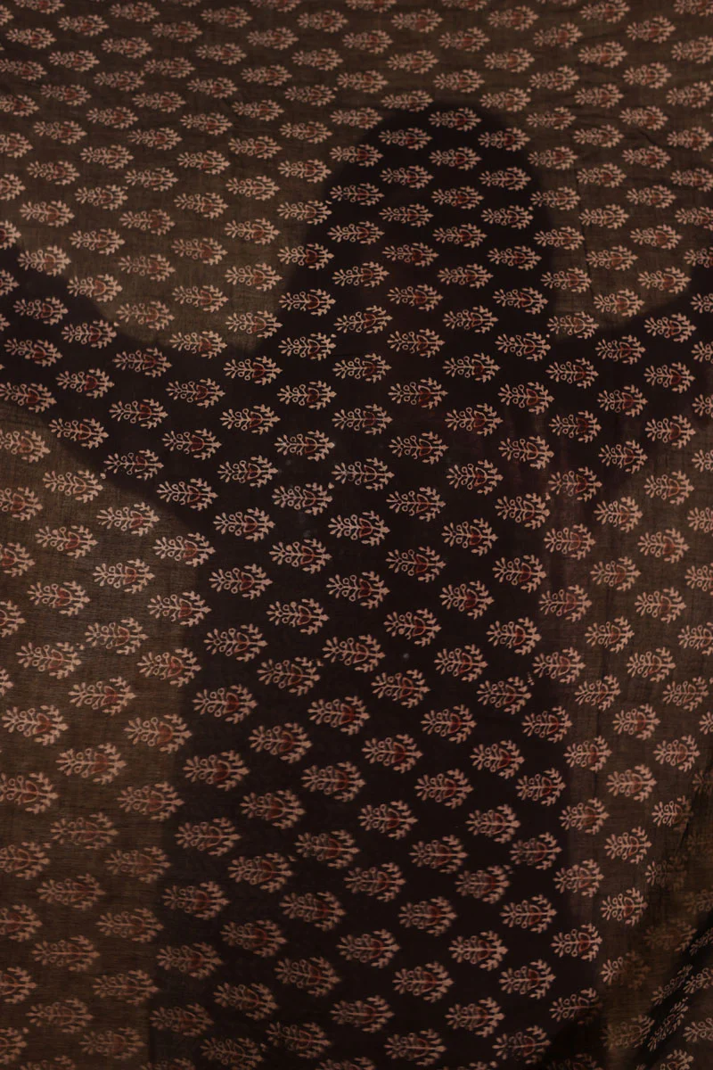 Ajrak Chevron Embroidered Ensemble - Image 7