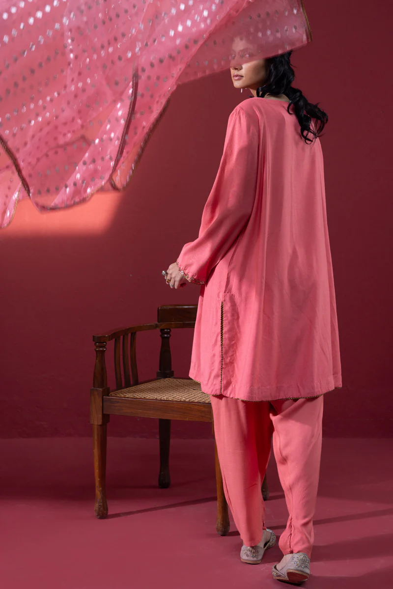 Moonlight Embroidered 3-Piece Ensemble - Image 4