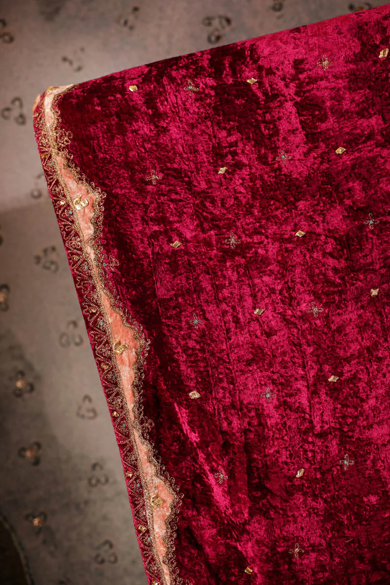 Gilded Velvet Shawl - Image 4
