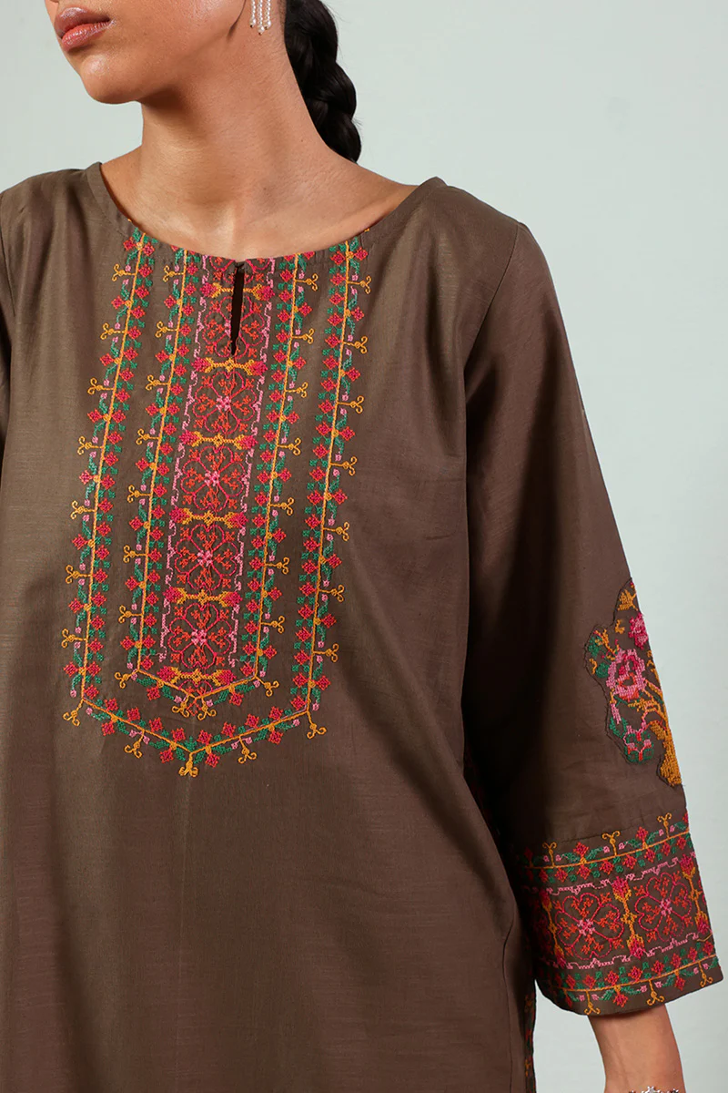 Pure Paras Embroidered Set - Image 2