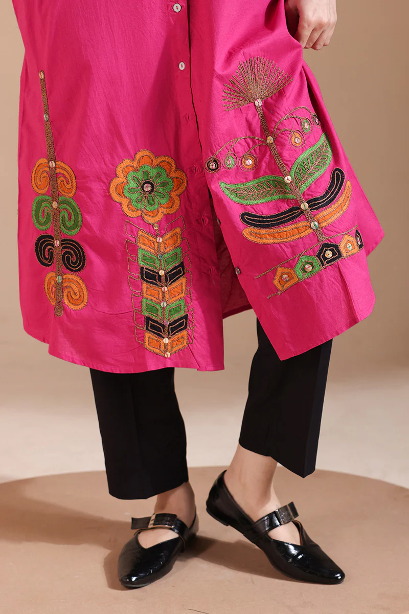 Laari Adda Embroidered Shirt - Image 3
