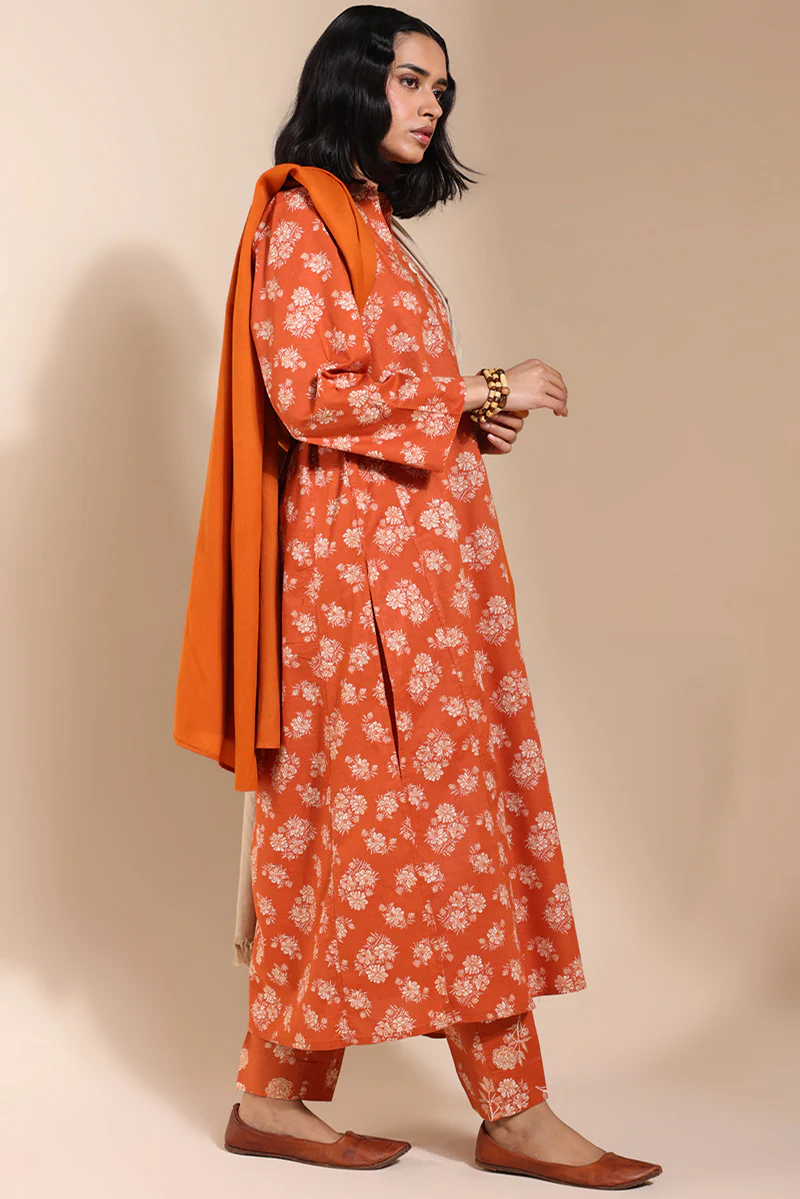 Melange Printed Duo-Set - Image 8